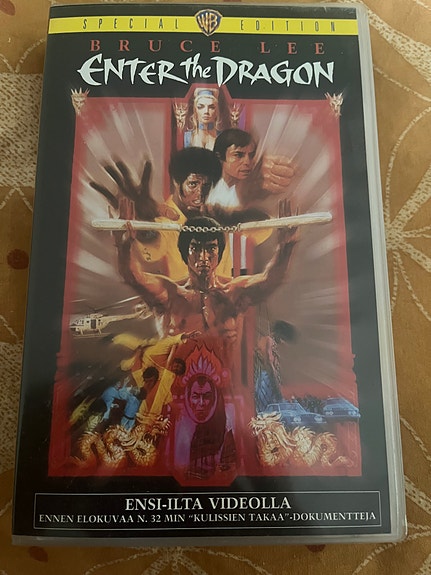 Enter the Dragon VHS