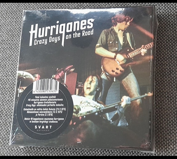 Hurriganes Crazy Days on the Road CD-boksi