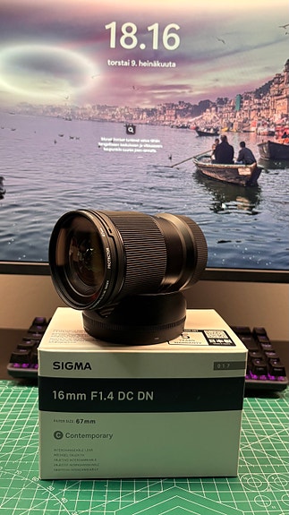 Sigma 16mm F1.4 DC DN objektiivi Canon RF-S