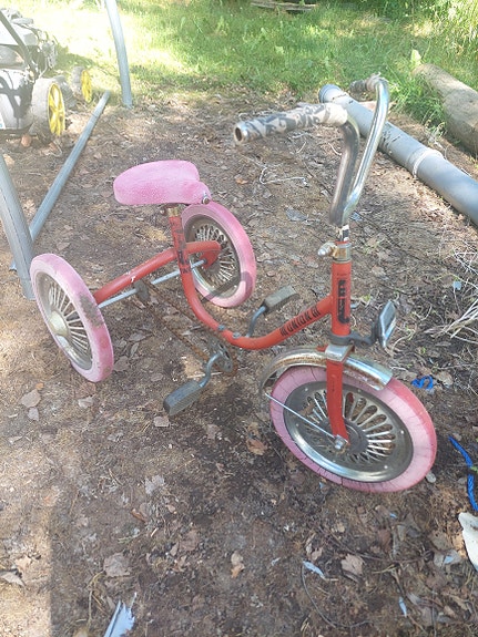 Retro lasten kolmipyörä