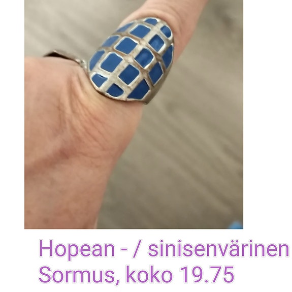 SINIRUUTU -sormus , riipus, rannekoru, korvakorut yhdessä tai erikseen