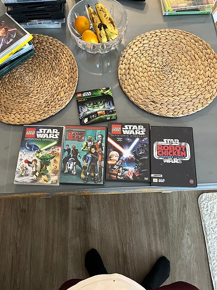 LEGO Star Wars ja Robot Chicken Star Wars -dvd-paketti
