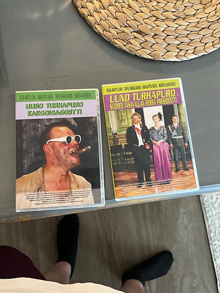 Uuno Turhapuro DVD-elokuvat (2 kpl)