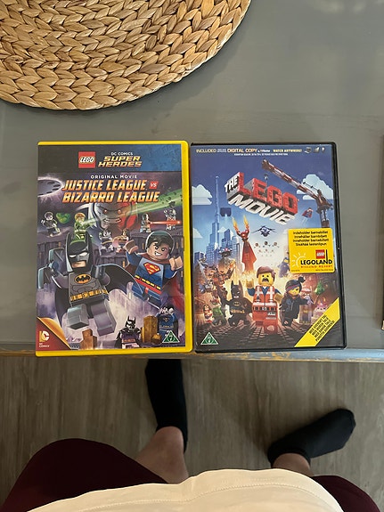 LEGO Justice League Bizarro League ja The Lego Movie DVD-elokuvat