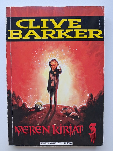 Clive Barker Veren kirjat 3 pokkari