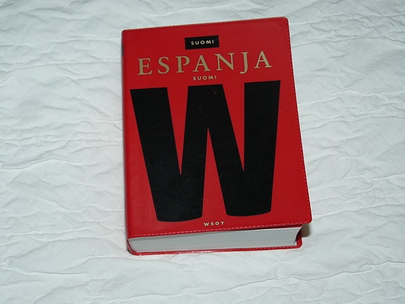 Suomi-espanja-suomi sanakirja