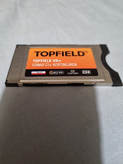 Topfield HD+ Conax CI+ kortinlukija
