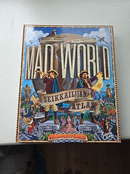 Mad World Seikkailijan atlas kirja