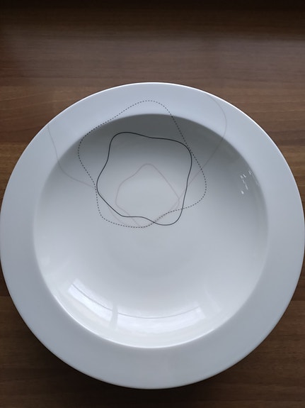Iittala Aika Graphics isoja lautasia 6 kpl