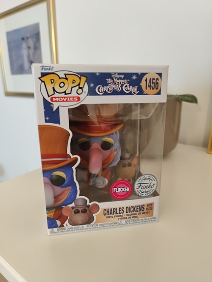Funko Pop! The Muppet Christmas Carol Charles Dickens with Rizzo #1456 figuuri
