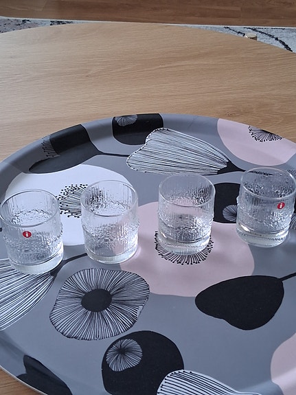 Iittala  Vintage  Niva Snapsilasit 4 kpl