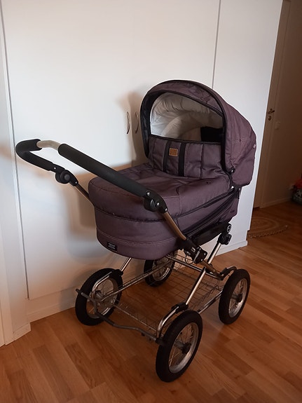 Emmaljunga yhdistelmävaunut - uudet renkaat