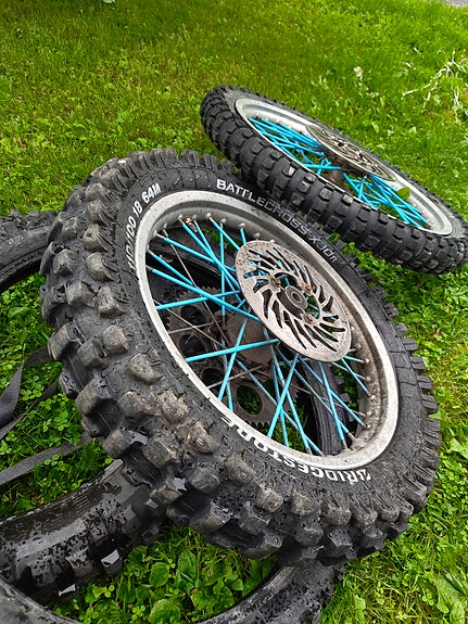 Yamaha DT 50 endurorenkaat
