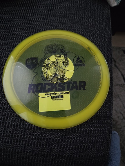 Discmania Rockstar frisbeegolf driver keltainen