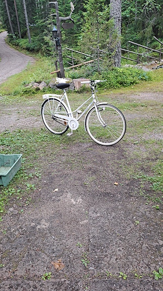 cresent 28 " white lady 3 vaihteinen