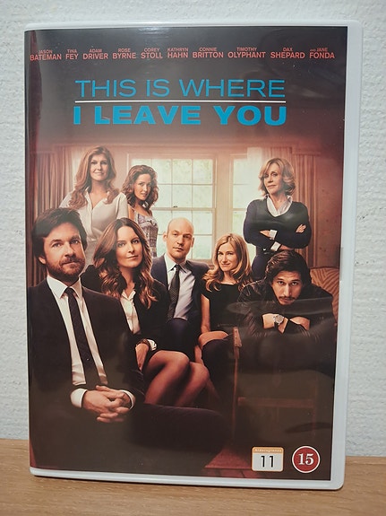 This Is Where I Leave You dvd 2014