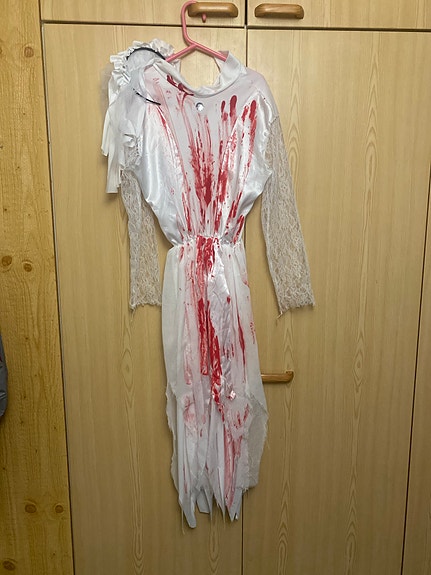 Halloween asu zombie morsian