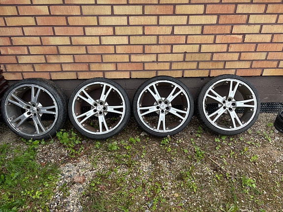 19’ 5x100 Vanteet kumeilla