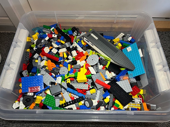 3 kg sekalaisia Lego osia #1