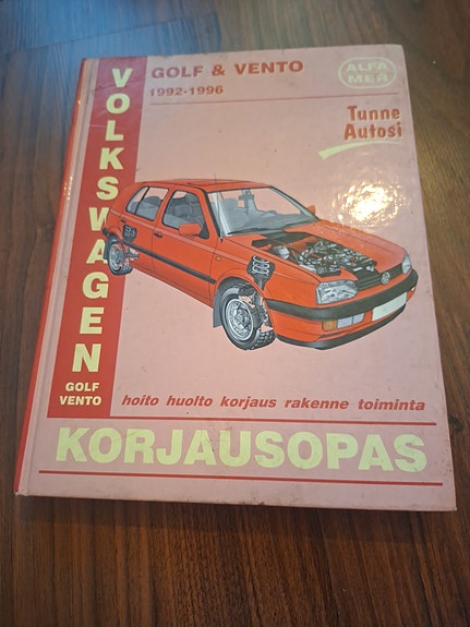 Volkswagen Golf Vento korjausopas 1992–1996