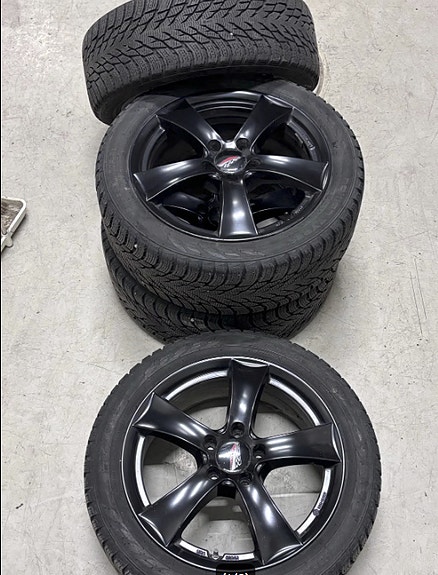 MB kitkarenkaat aluilla 205/50R/17