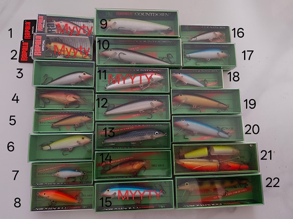 Rapala countdown uistimia