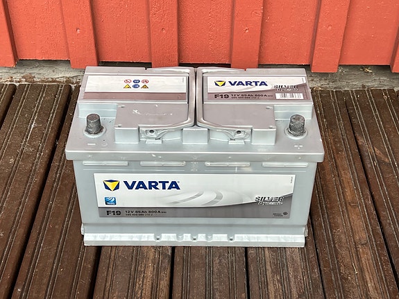Varta akku 12V 85Ah 800A F19 Silver Dynamic