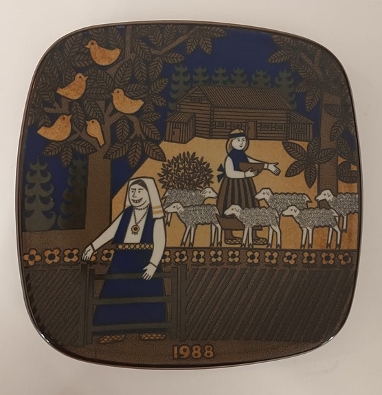 Arabia Kalevala -vuosilautanen 1988