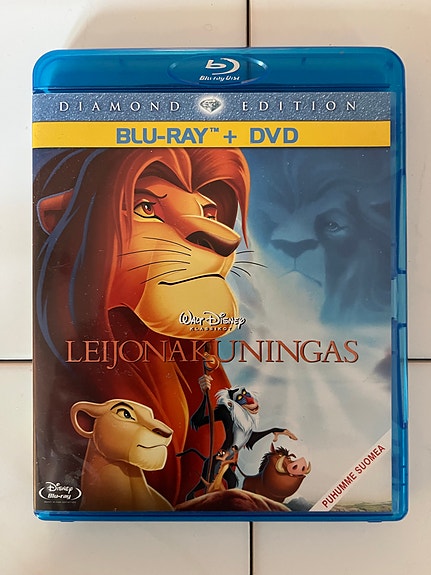 Disney Leijonakuningas Blu-ray + DVD Diamond Edition