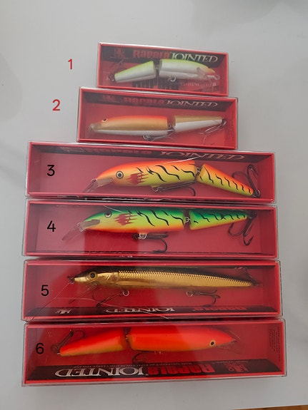 Rapala jointed uistimia