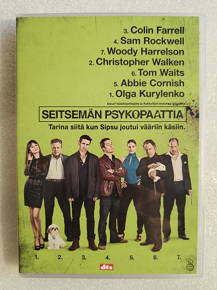 Seitsemän psykopaattia