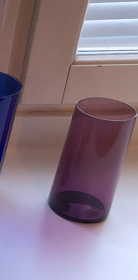 Iittala juomalasi violetti (Topio Wirkkala)