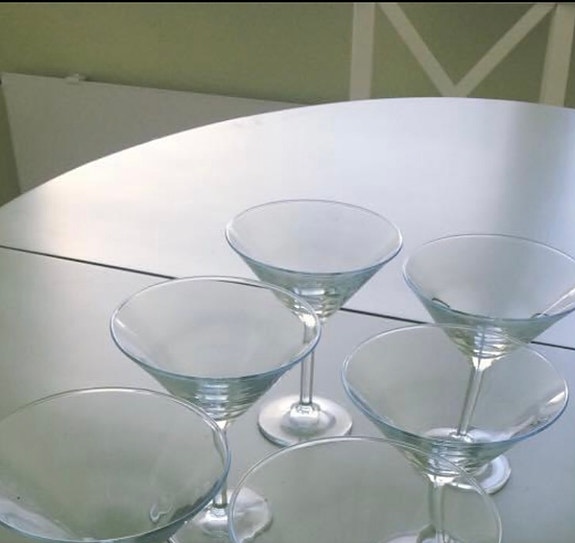 Cocktail- ja martini lasit