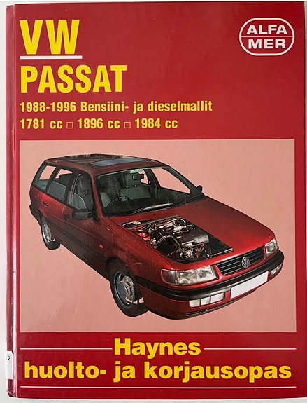 VW Passat Korjausopas 1988–1996