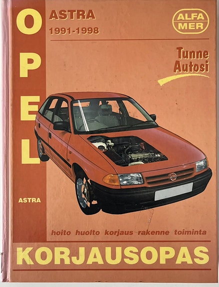 Opel Astra Korjausopas 1991-1998