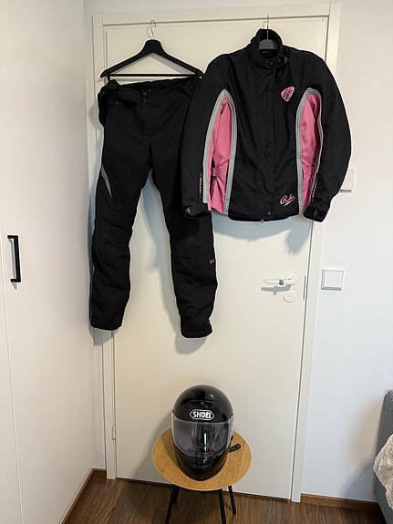 Naisten ajoasu ja kypärä Richa / Shoei S