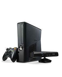 Pelikone Slim Standard 250 gb + Kinect Microsoft Xbox 360 (Käytetty)
