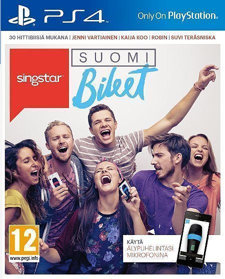 SingStar SuomiBileet PS4 (Käytetty)