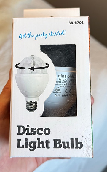 Discolamppu LED E27