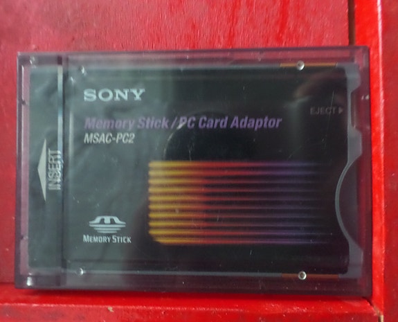 Sony Memory Stick PC Card Adapter MSAC-PC2