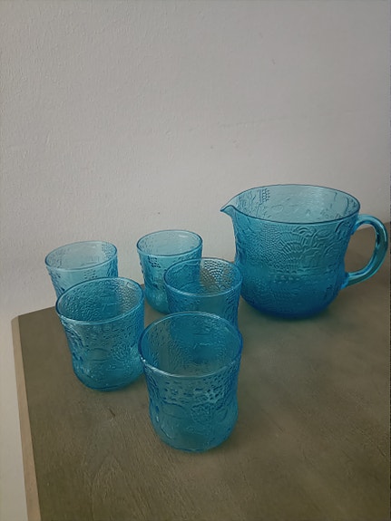 Fauna kannu+5 lasia