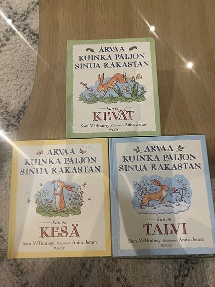 Arvaa kuinka paljon sinua rakastan  Sam McBratney