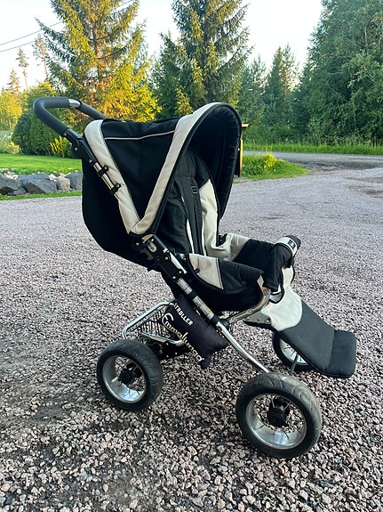Emmaljunga rattaat musta/beige