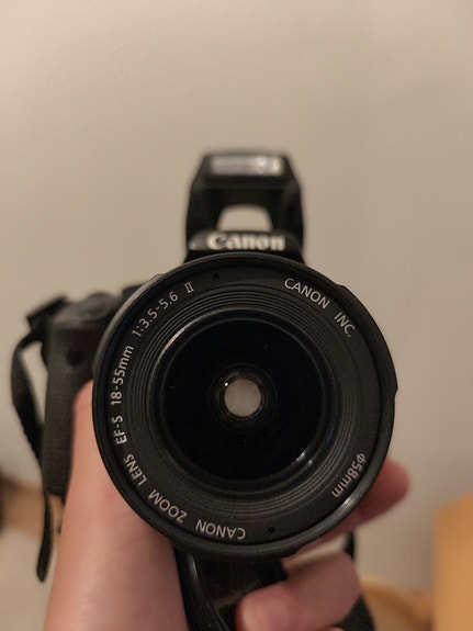 Canon EOS 500D Canon EOS 500D + EF-S 18–55 mm