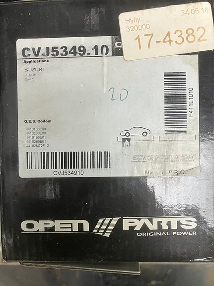 Suzuki Alto/Swift Ulompi Vetonivel 89-14