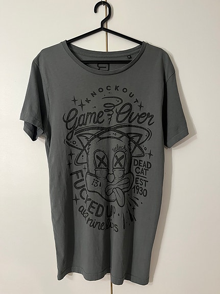 EMP Game Over Cat t-paita, koko M