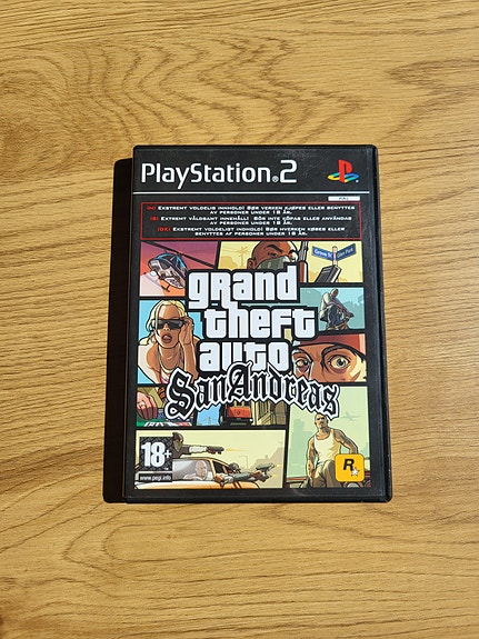 Grand Theft Auto: San Andreas (CiB, near mint) PS2