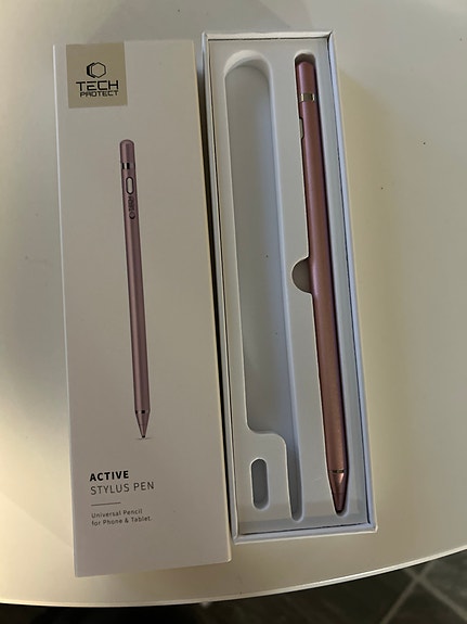 Tech Active Stylus Pen kosketusnäytön kynä pinkki