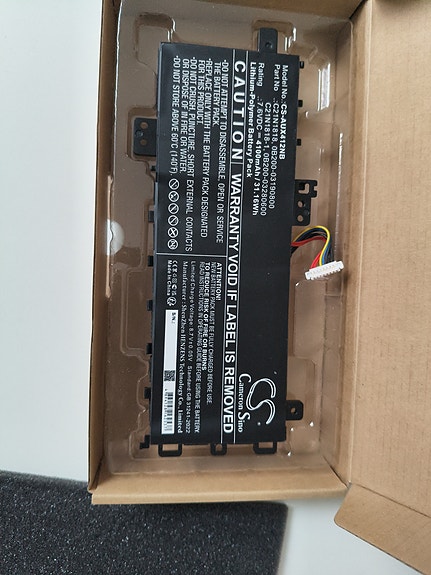 Asus kannettavan akku CS-AUX412NB