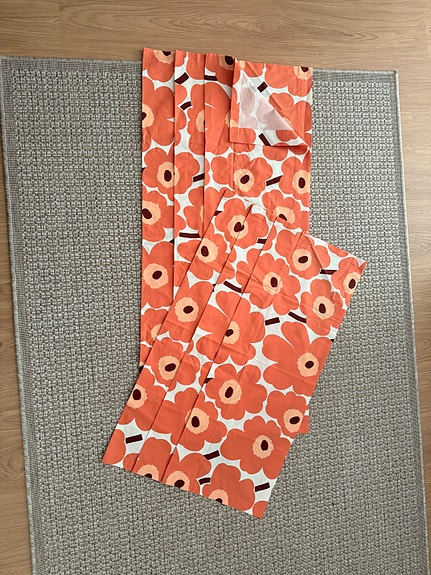 Marimekko verhokapat 3kpl